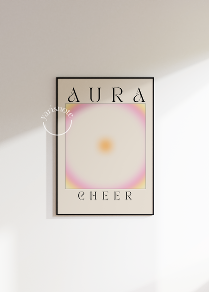 Aura Cheer Çerçevesiz Poster