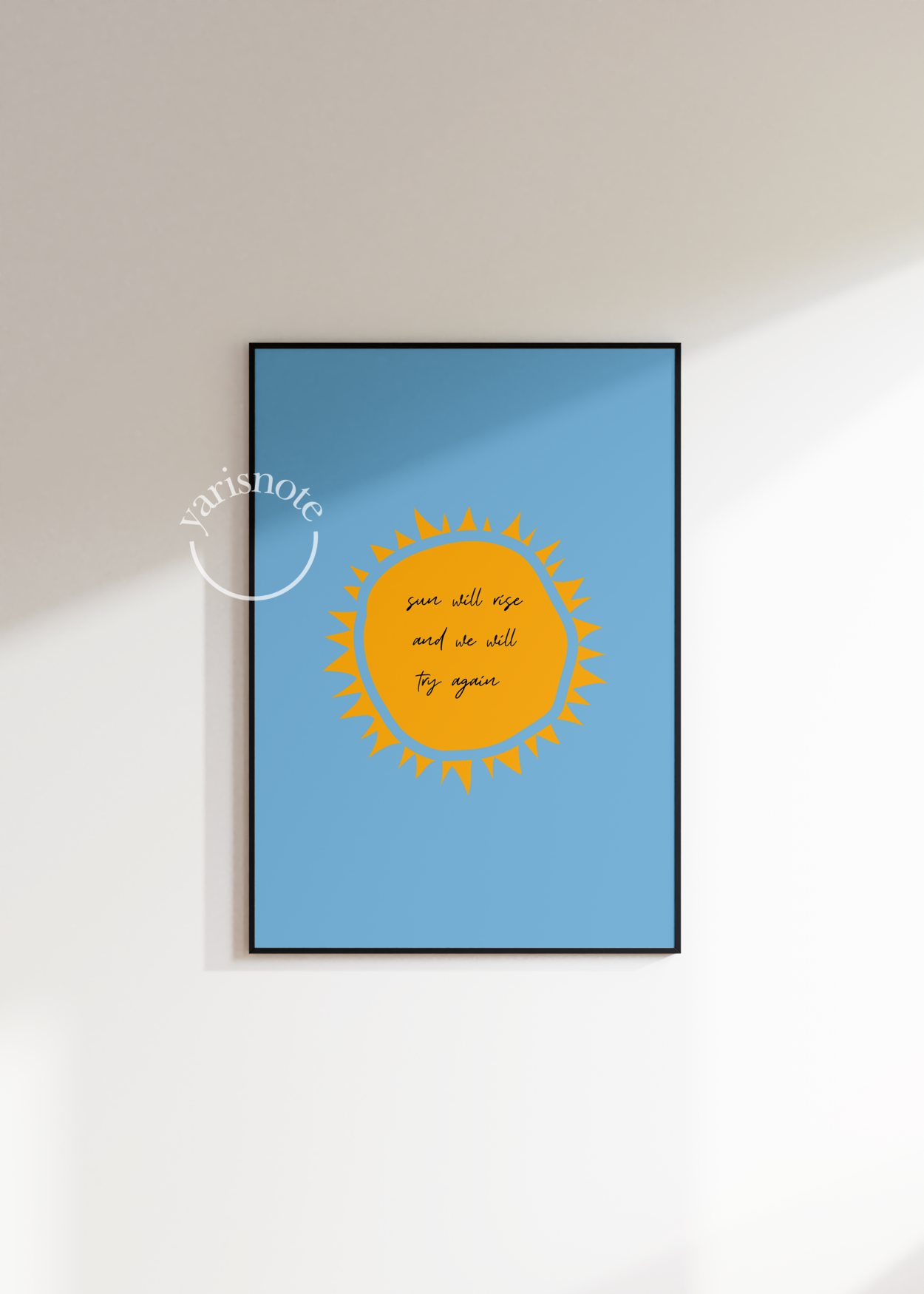 Boho Frameless Poster