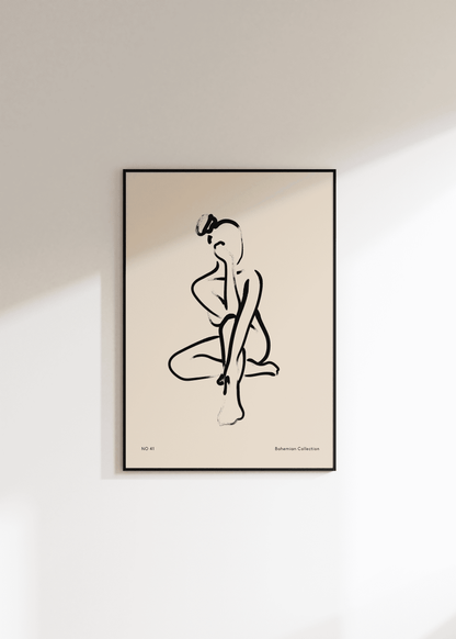 Bohem Çerçevesiz Poster
