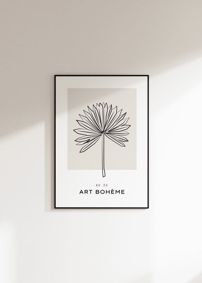 Art Boheme Çerçevesiz Poster