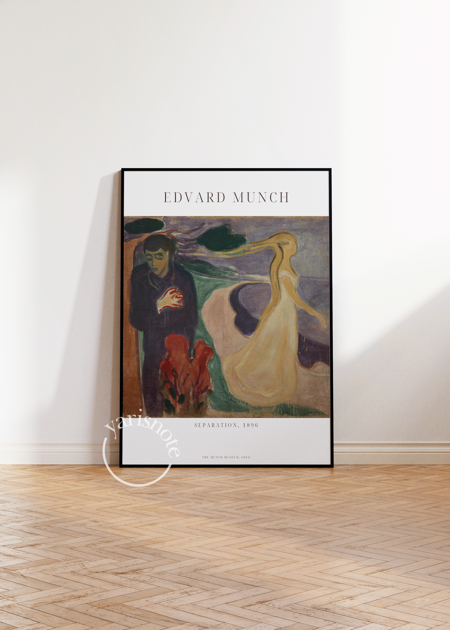 Edvard Munch Seperation Çerçevesiz Poster
