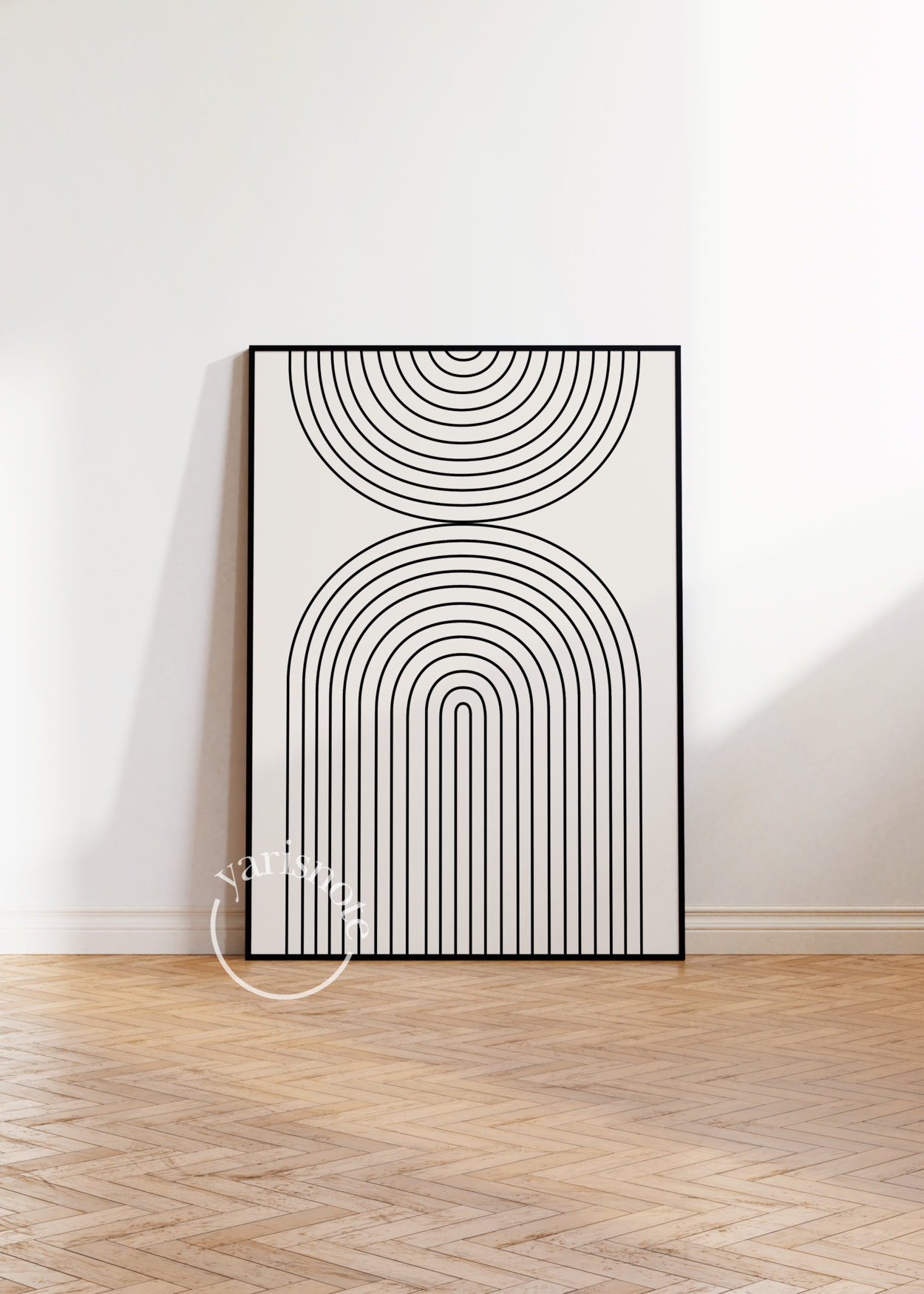Abstract Çerçevesiz Poster 40x50 cm