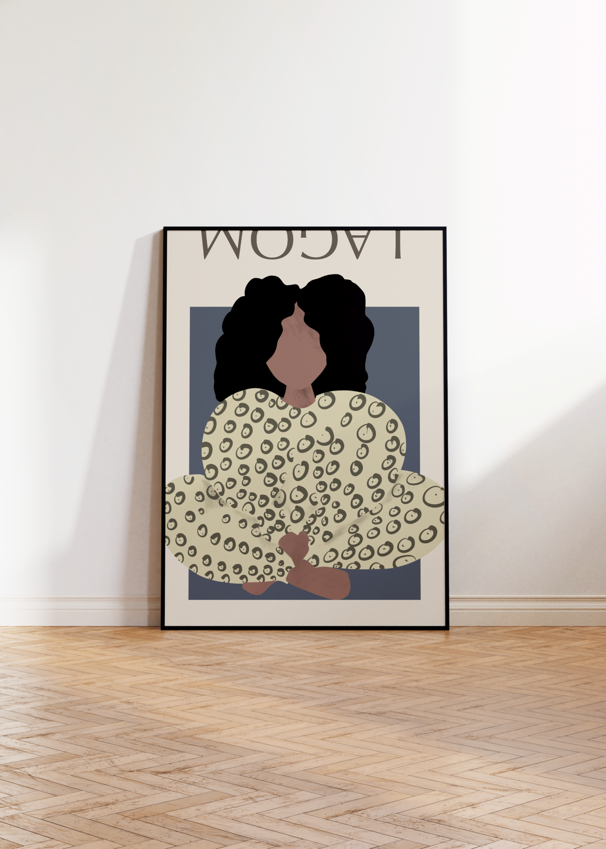 Bohemian Woman Figure Unframed Poster
