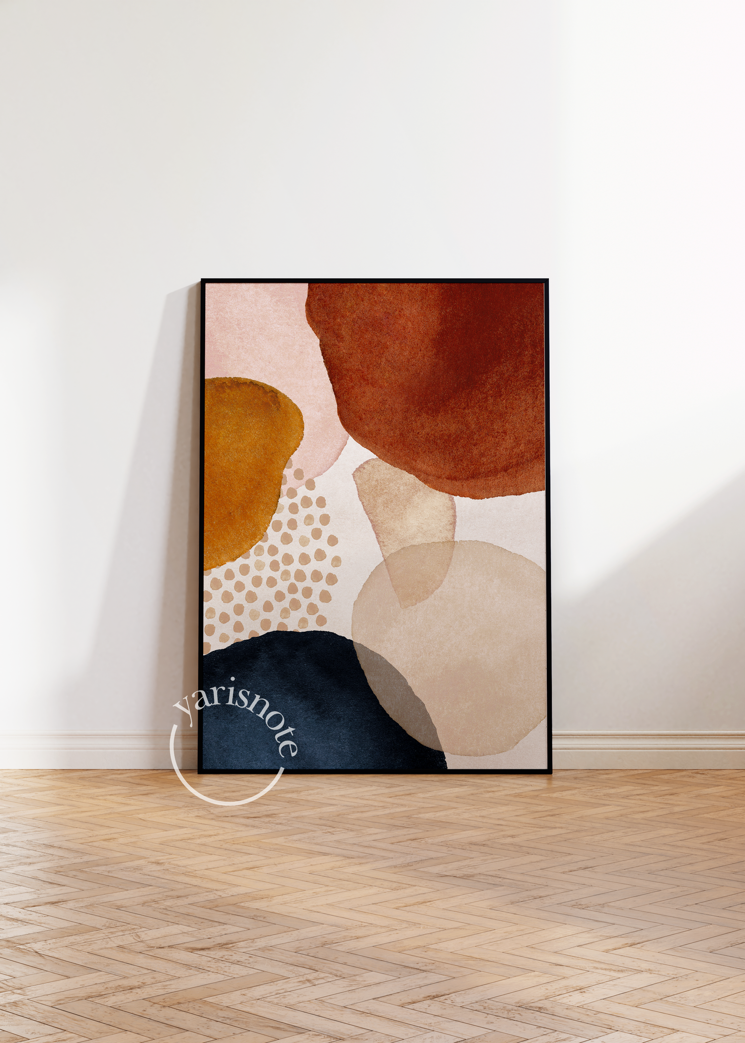 Abstract Çerçevesiz Poster