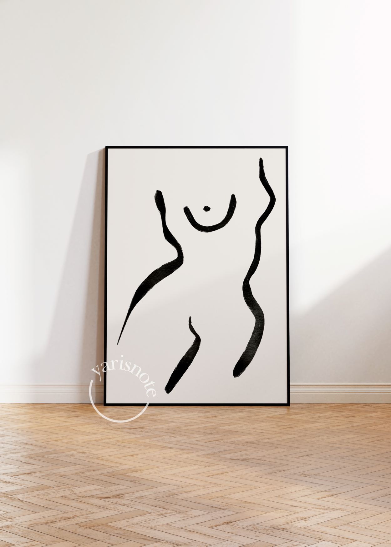 Abstract Çerçevesiz Poster