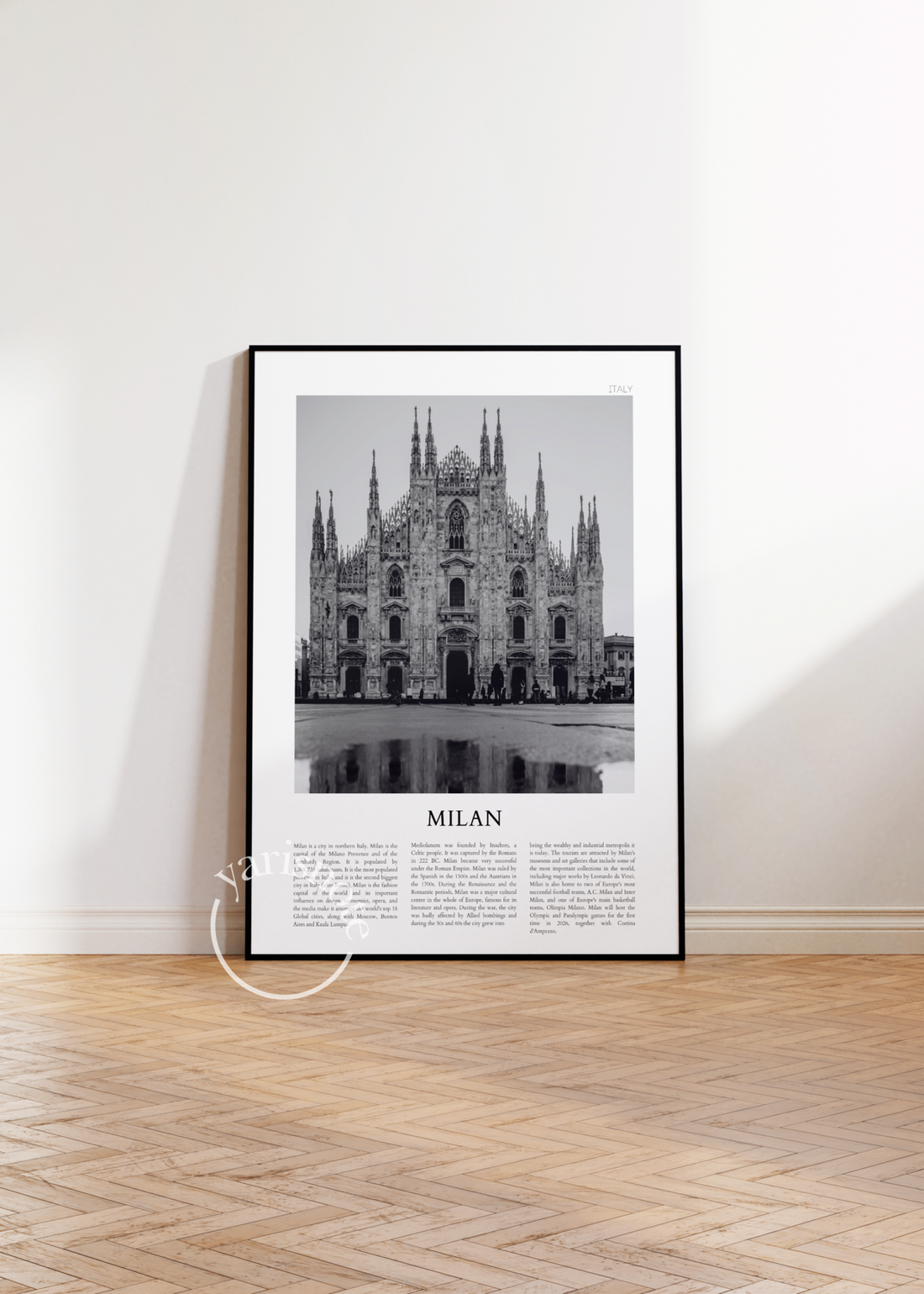 Milan Unframed Poster