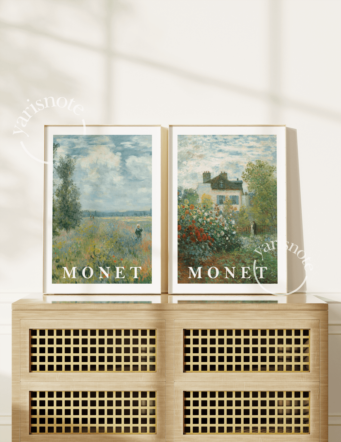 Monet Set of 2 Unframed Poster