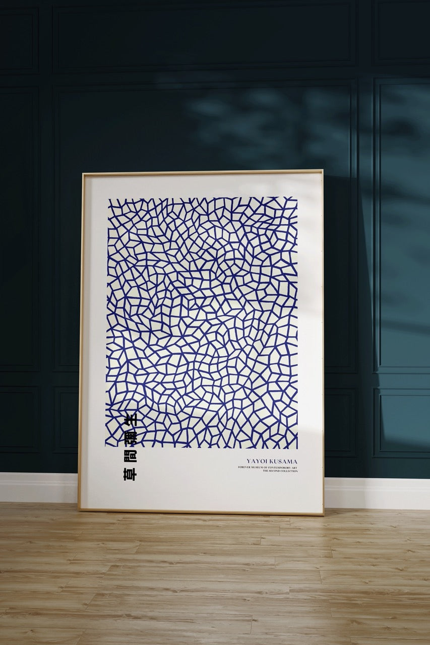 Yayoi Kusama Çerçevesiz Poster