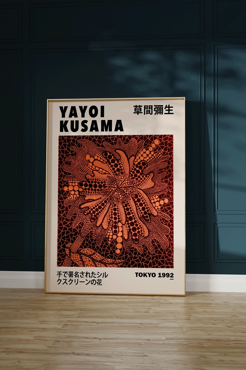 Yayoi Kusama Unframed Poster