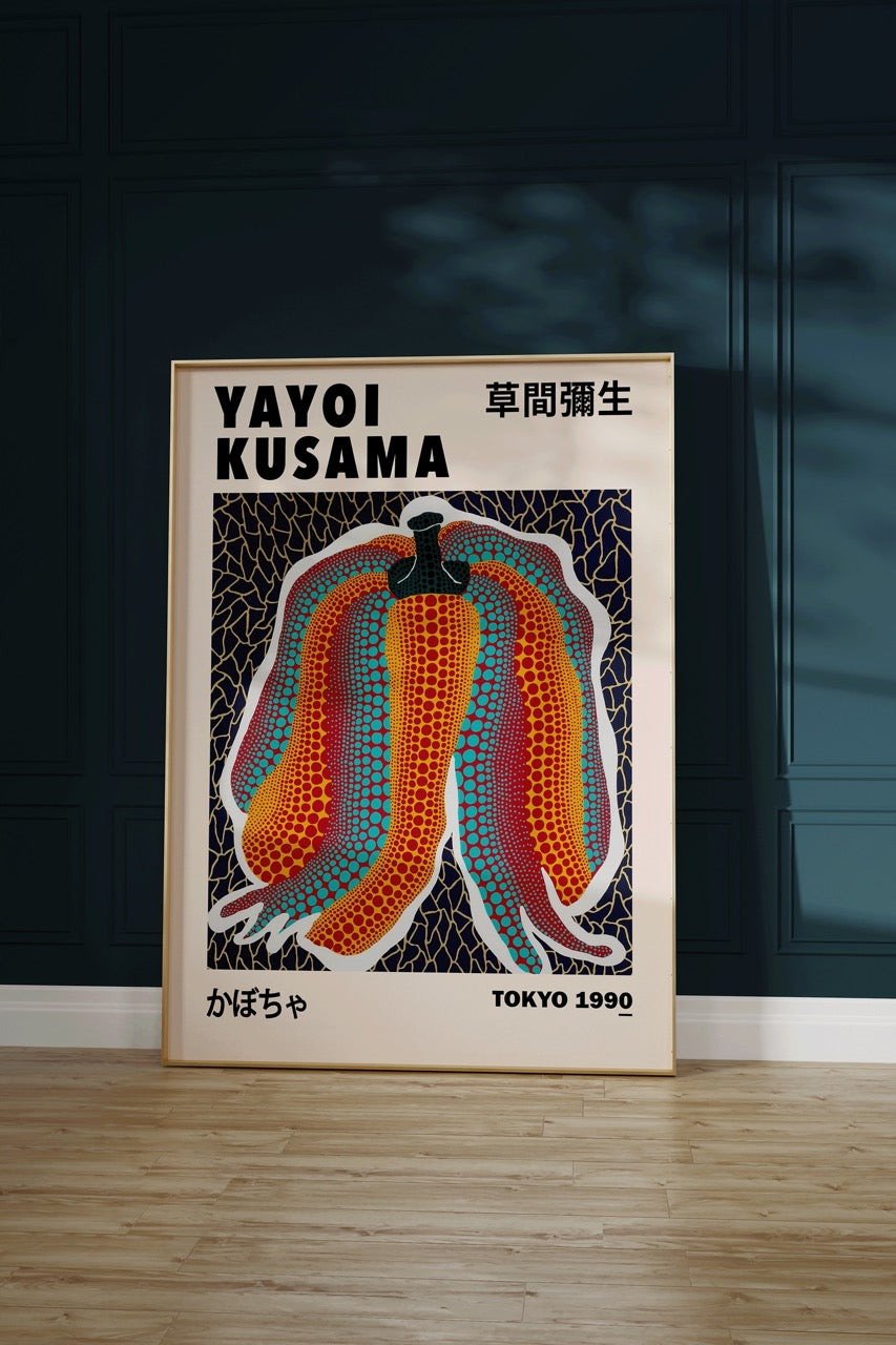 Yayoi Kusama Çerçevesiz Poster