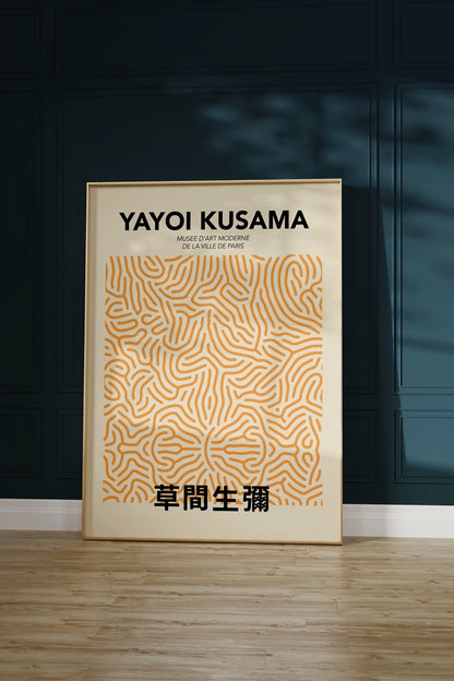 Yayoi Kusama Çerçevesiz Poster