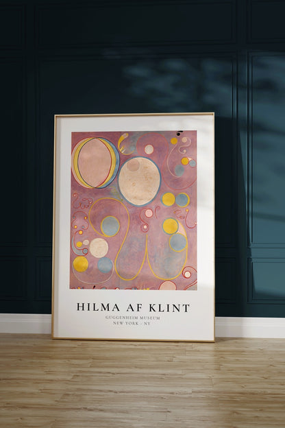 Hilma Af Klint Çerçevesiz Poster