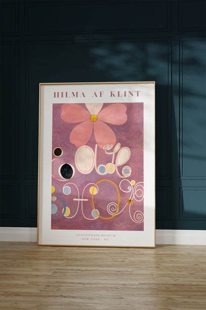 Hilma Af Klint Çerçevesiz Poster