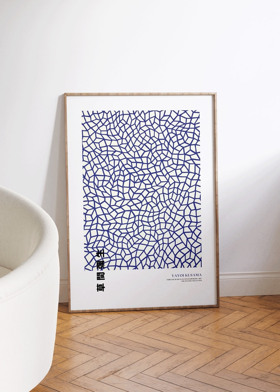 Yayoi Kusama Çerçevesiz Poster