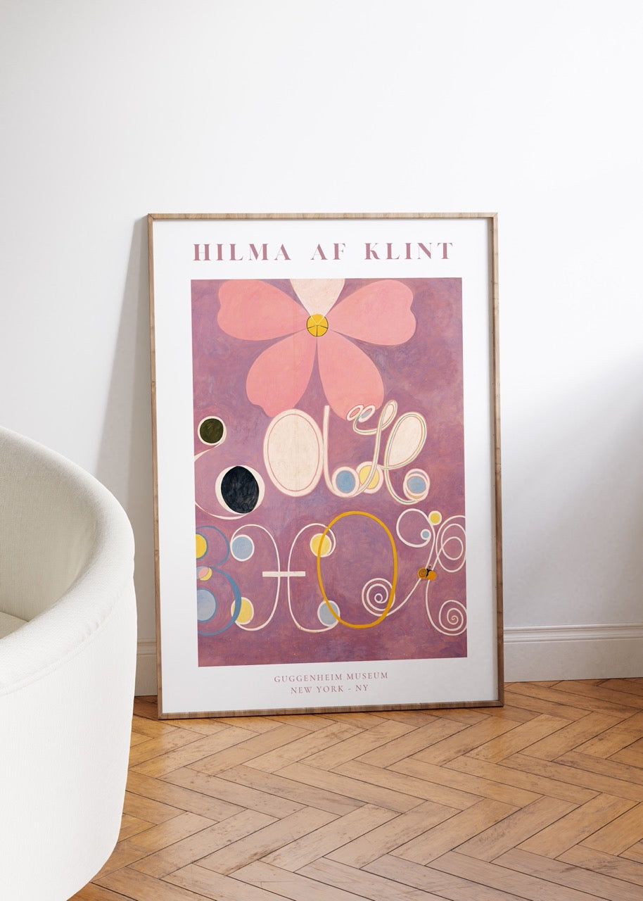 Hilma Af Klint Çerçevesiz Poster