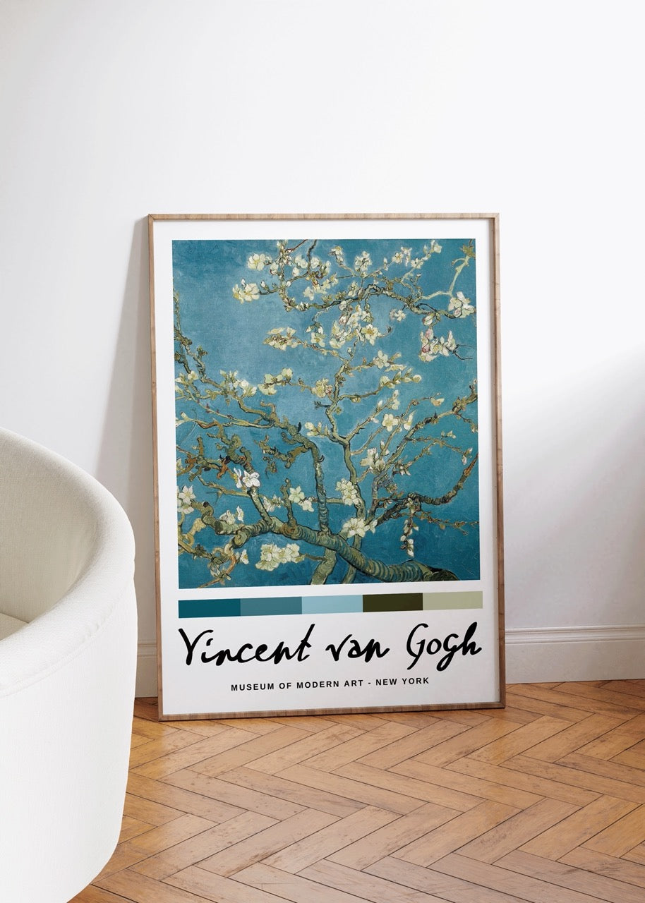 Van Gogh Çerçevesiz Poster