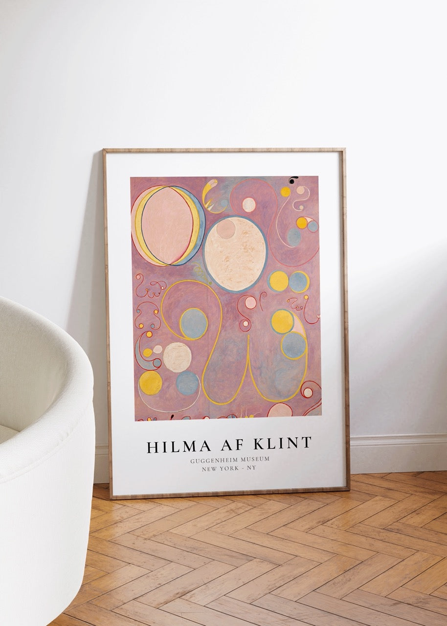 Hilma Af Klint Çerçevesiz Poster