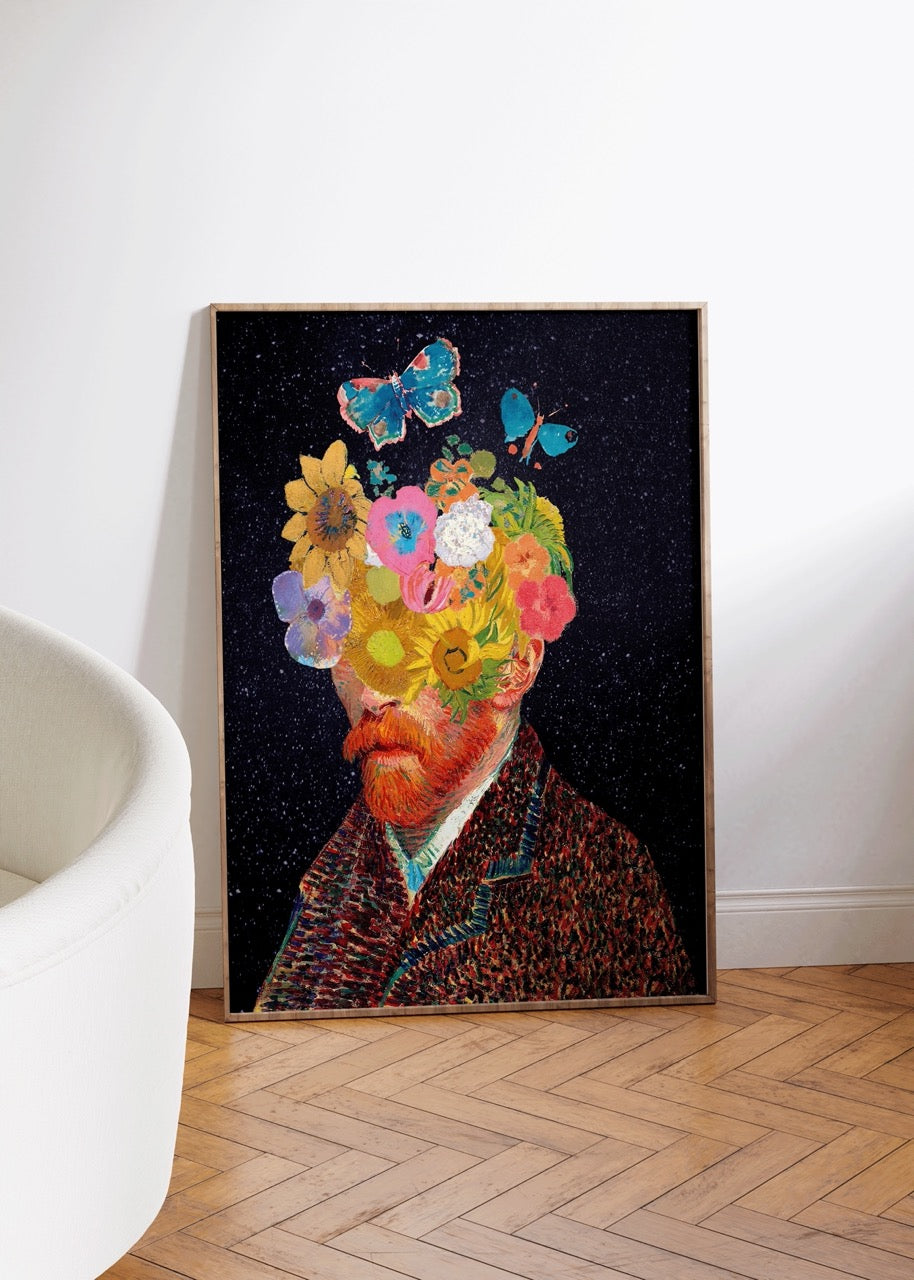 Van Gogh Çerçevesiz Poster
