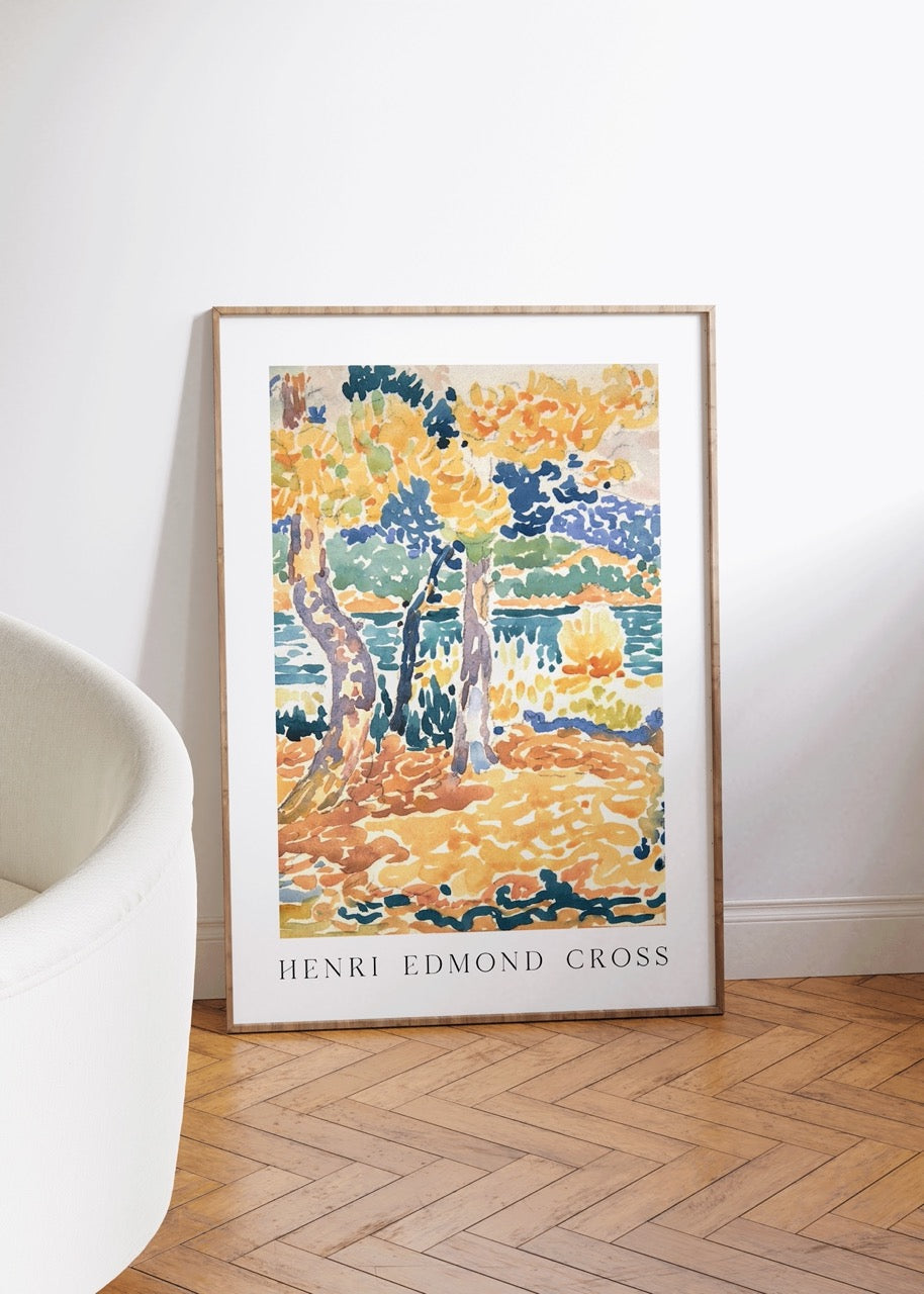 Henri Edmond Cross Çerçevesiz Poster