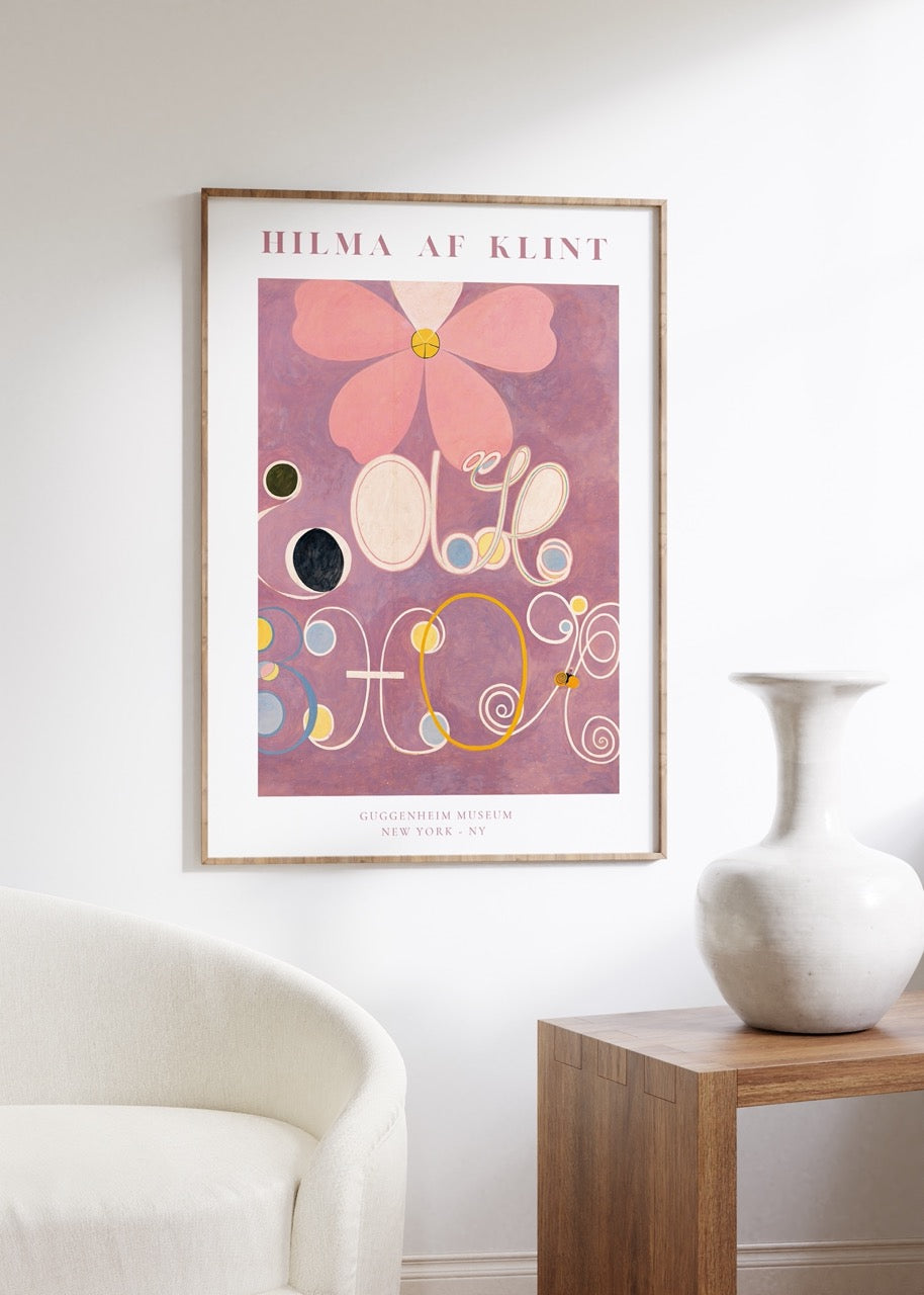 Hilma Af Klint Çerçevesiz Poster