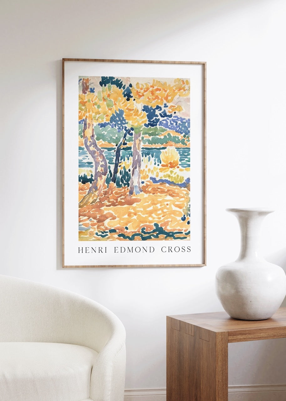 Henri Edmond Cross Çerçevesiz Poster