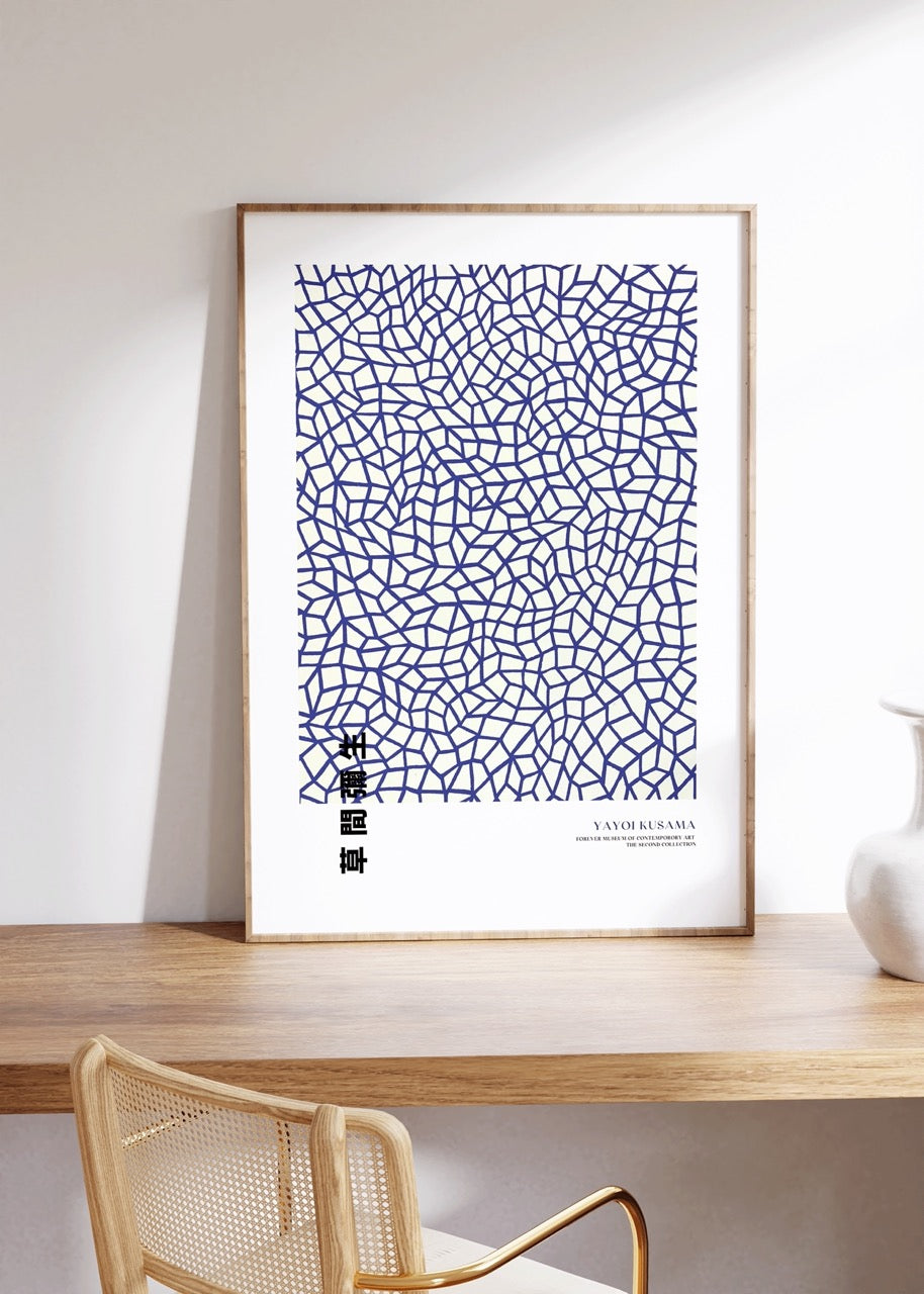 Yayoi Kusama Çerçevesiz Poster