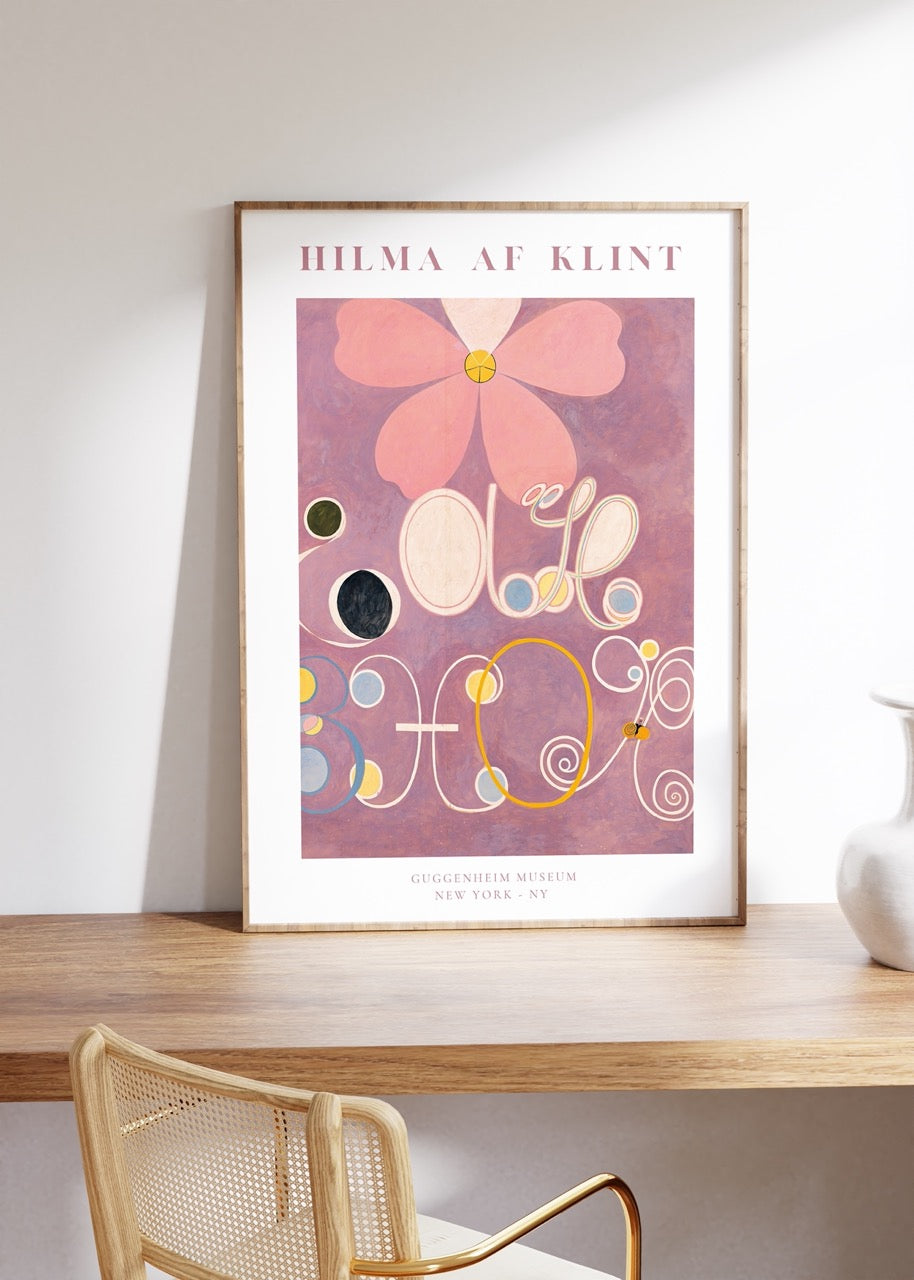 Hilma Af Klint Çerçevesiz Poster