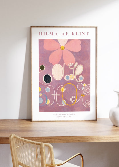 Hilma Af Klint Çerçevesiz Poster