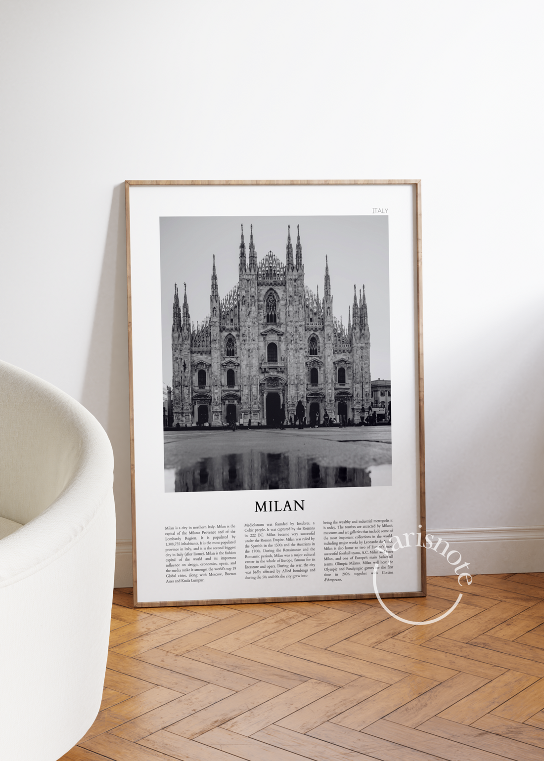 Milan Unframed Poster