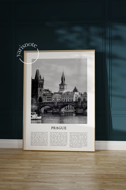 Prague Çerçevesiz Poster