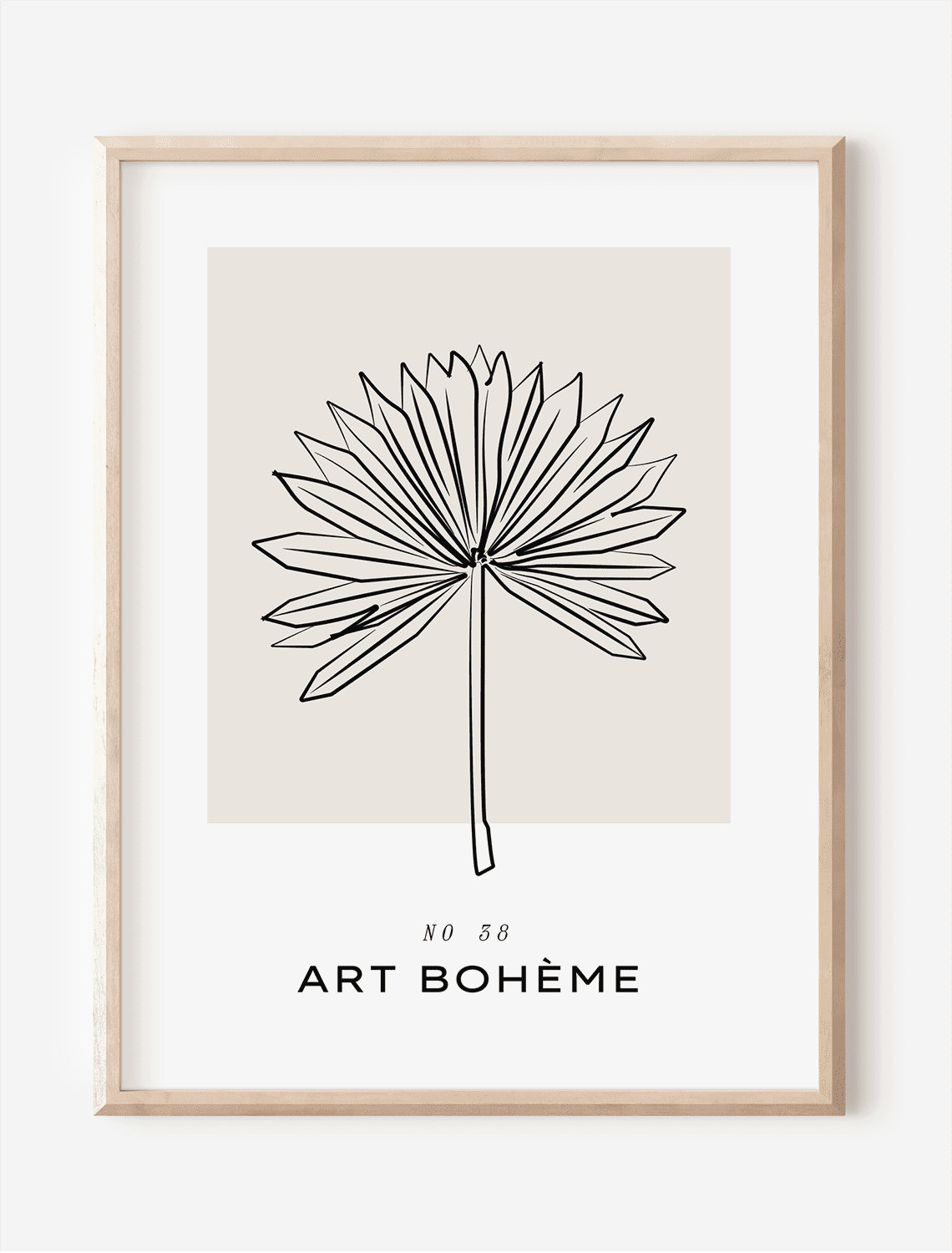 Art Boheme Çerçevesiz Poster