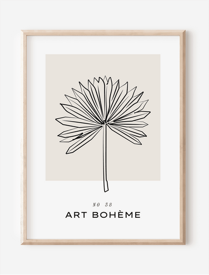 Art Boheme Çerçevesiz Poster