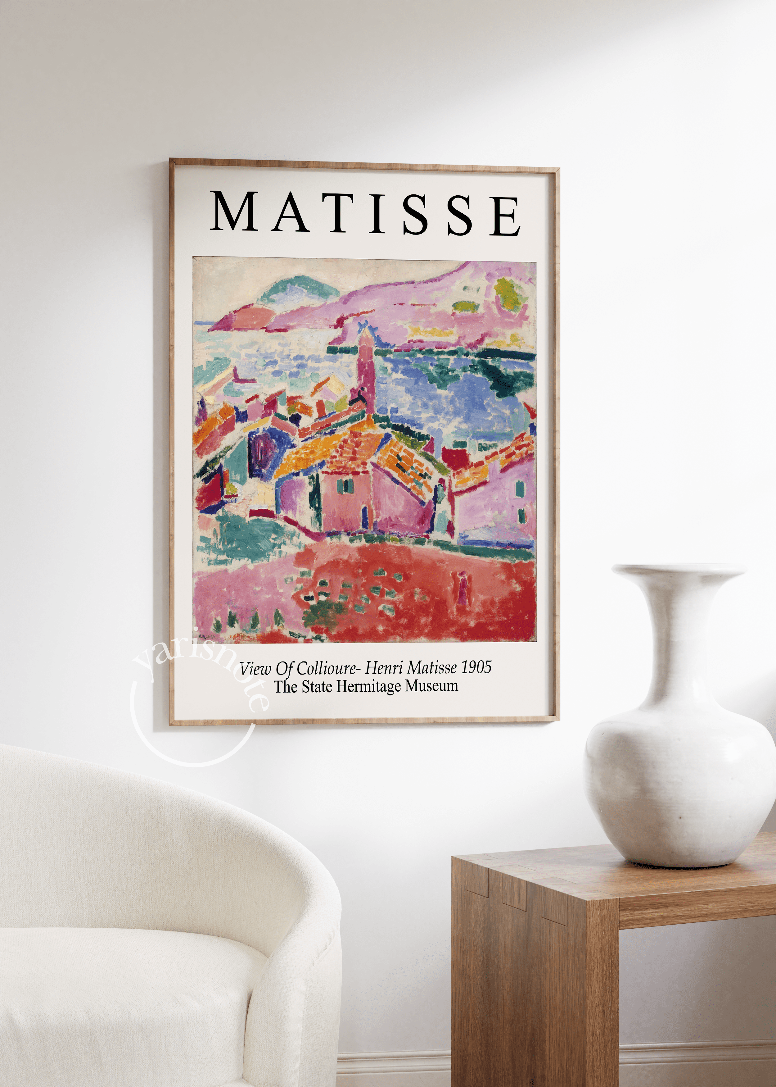 Henri Matisse Çerçevesiz Poster 50x70 cm