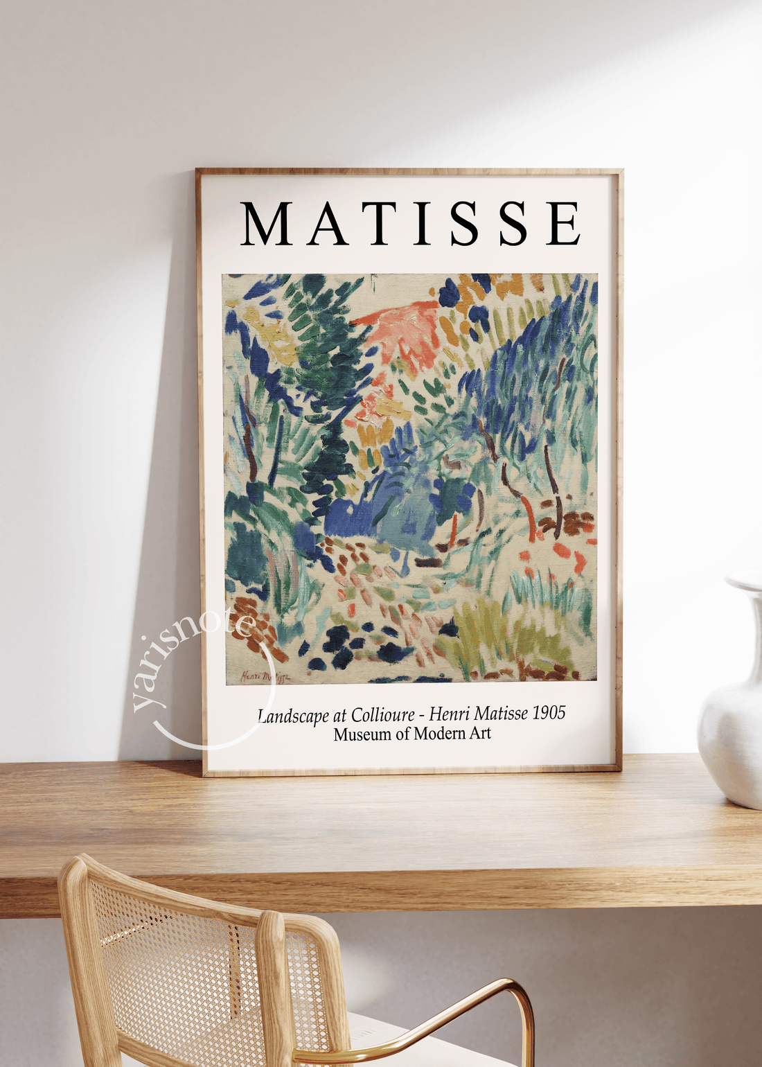 Henri Matisse Landscape at Collioure Unframed Poster